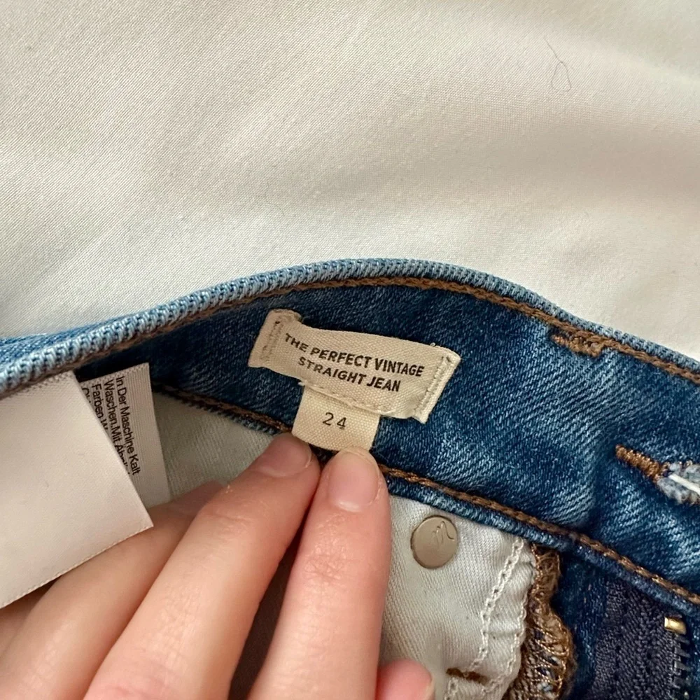 Madewell Women’s Perfect Vintage Straight Leg Jeans - Picture 4 of 4